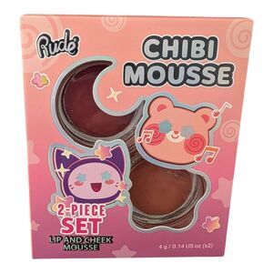 RUDE CHIBI MOUSSE 2 PIECE BLUSH SET NEW